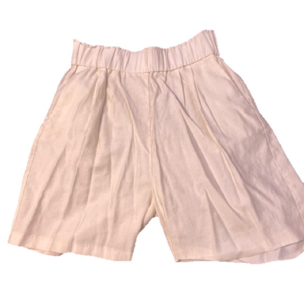 H&M Cream Short Culottes Relaxed Fit